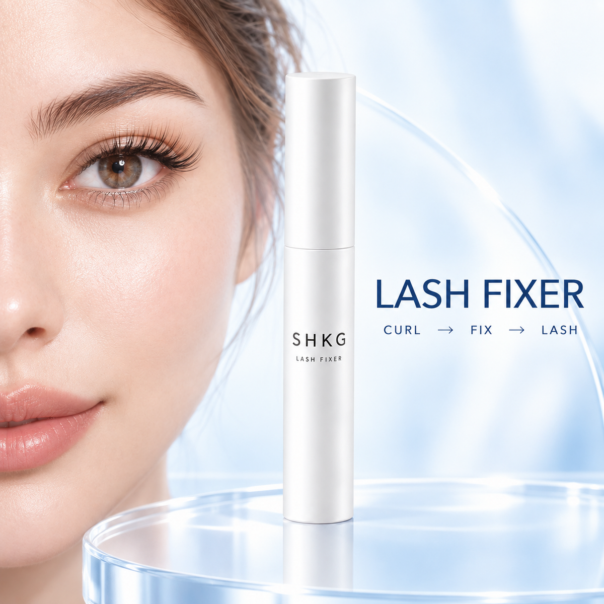 SHKG Lash Fixer – Natural Lash Prep for Soft Magnetic Lashes