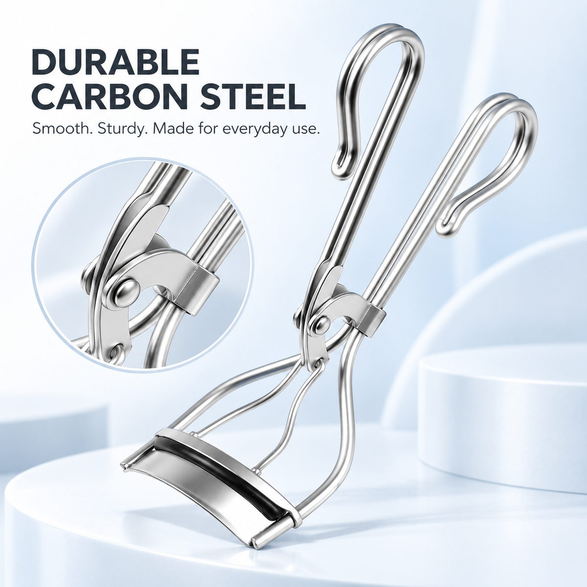 SHKG Wide-Angle Carbon Steel Eyelash Curler