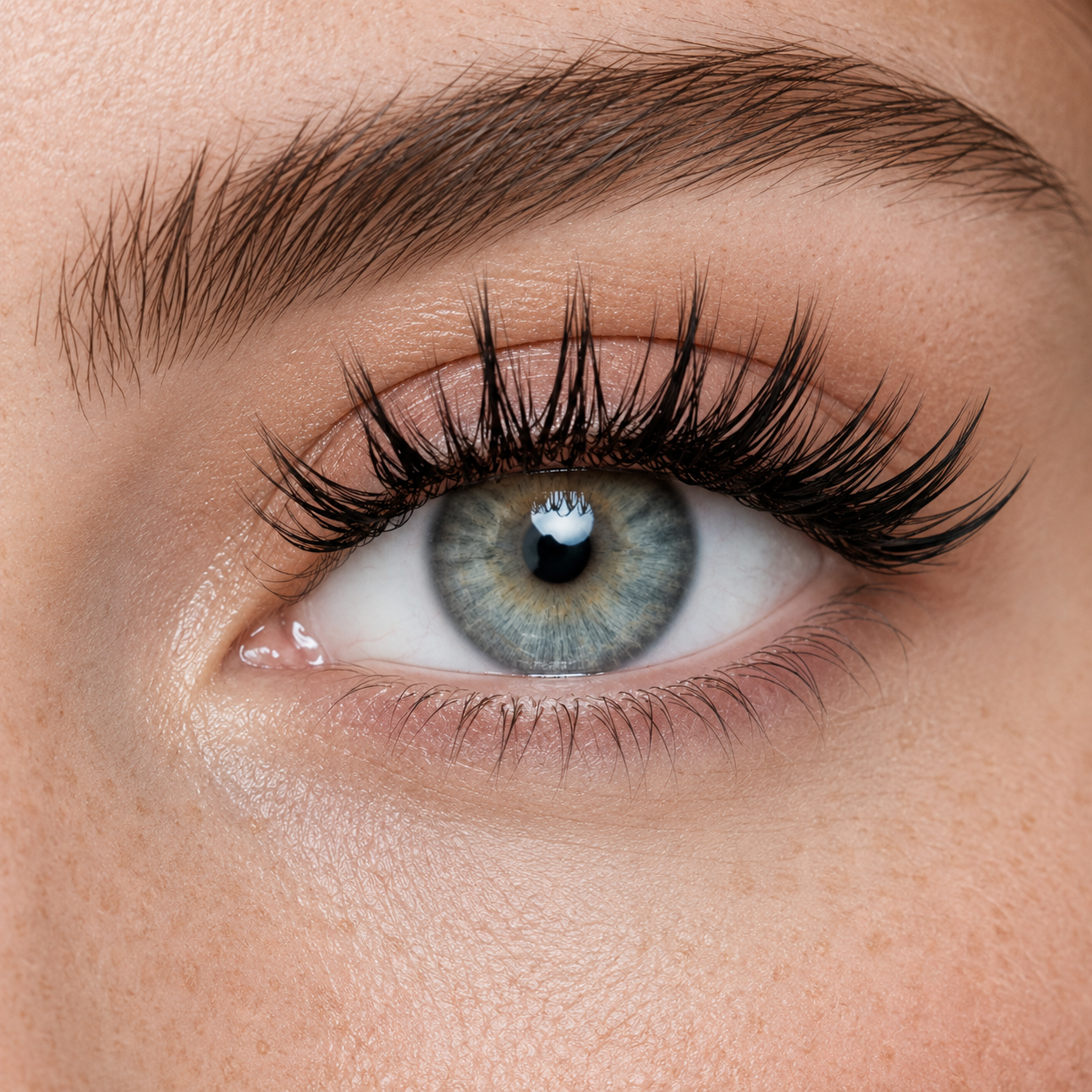 Wispy 02 Iris Black — Manga Spiky Magnetic Lashes
