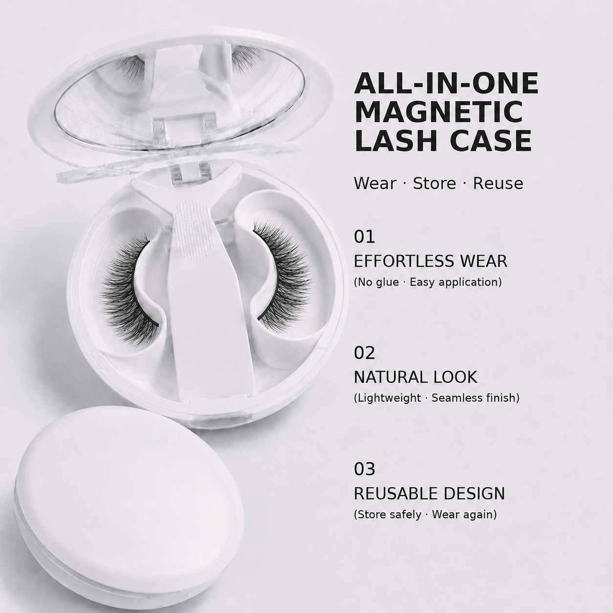 Glam 02 — Golden Moments Magnetic Lashes