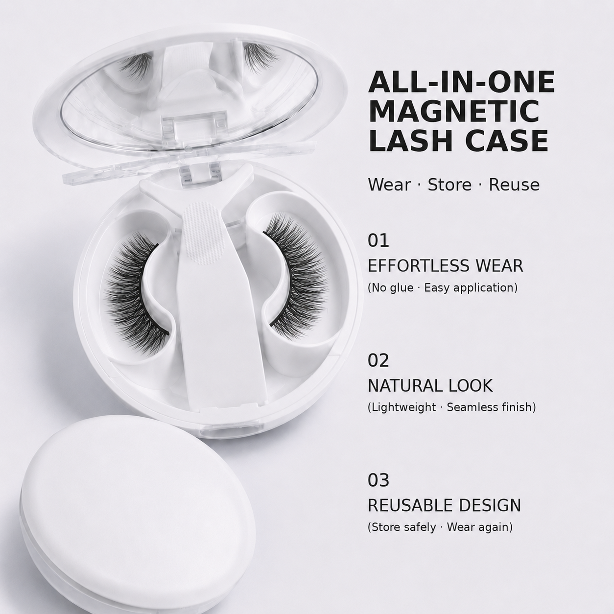 Glam 04 — Graceful Magnetic Lashes