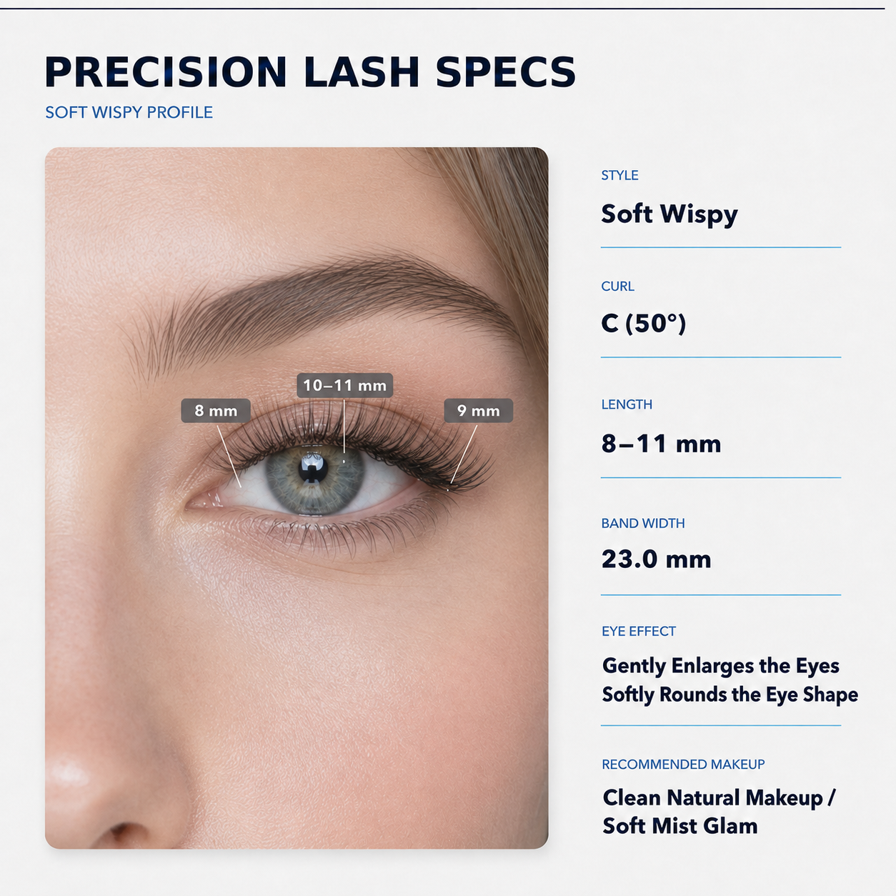 Natural Glam 02 — Morning Mist Airy Natural Magnetic Lashes