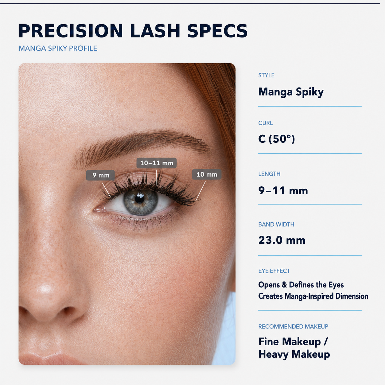 Wispy 02 Iris Black — Manga Spiky Magnetic Lashes
