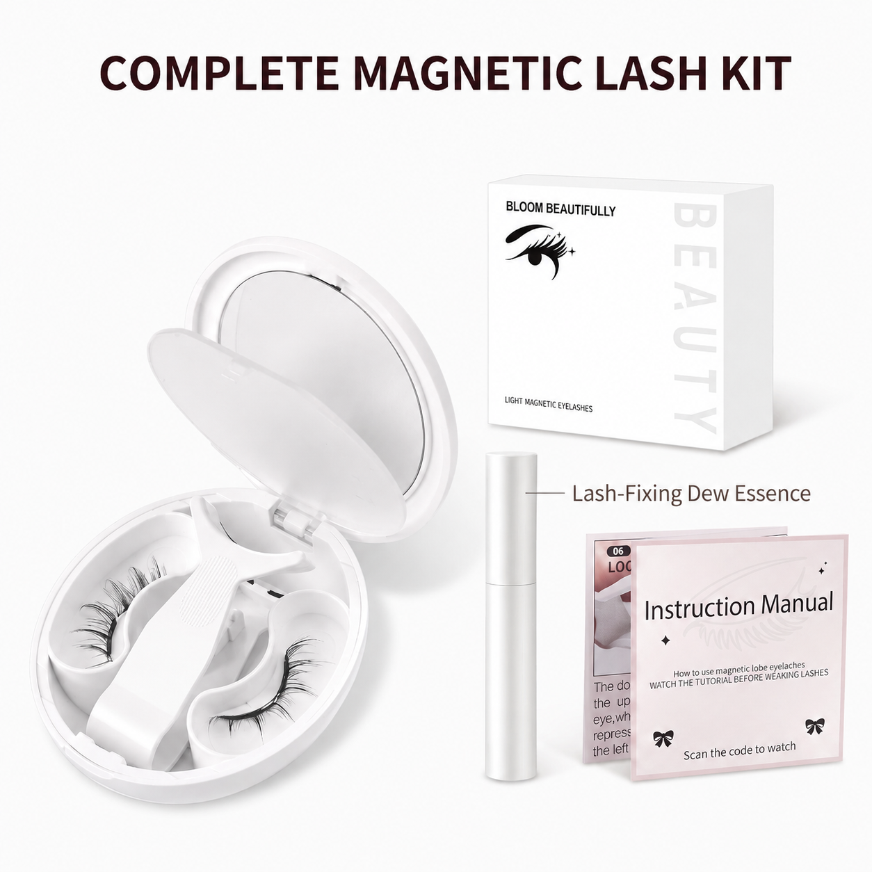 Everyday 01 Silky Black Magnetic Lashes