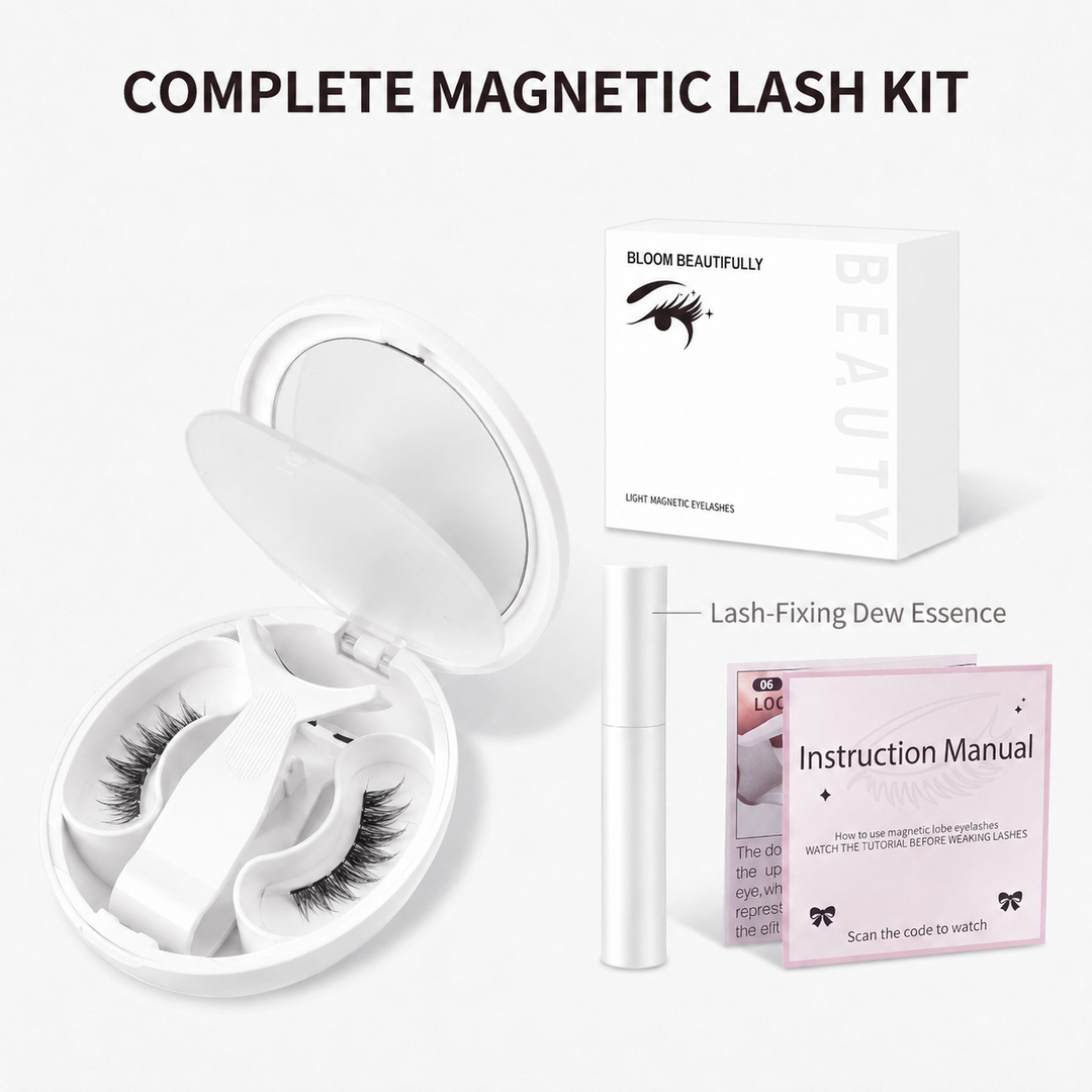 Everyday 04 — Meow Black Wispy Magnetic Lashes