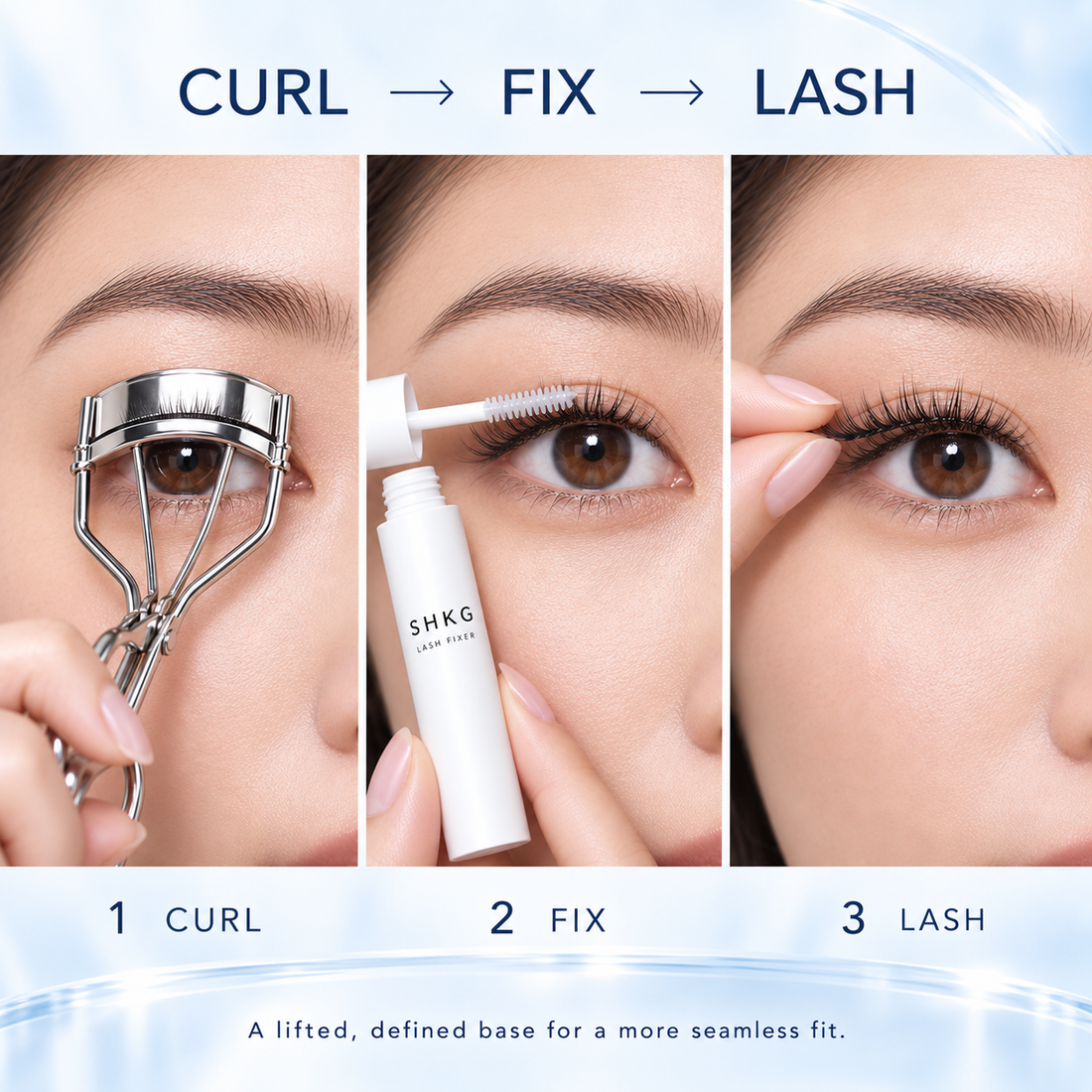 SHKG Lash Fixer – Natural Lash Prep for Soft Magnetic Lashes