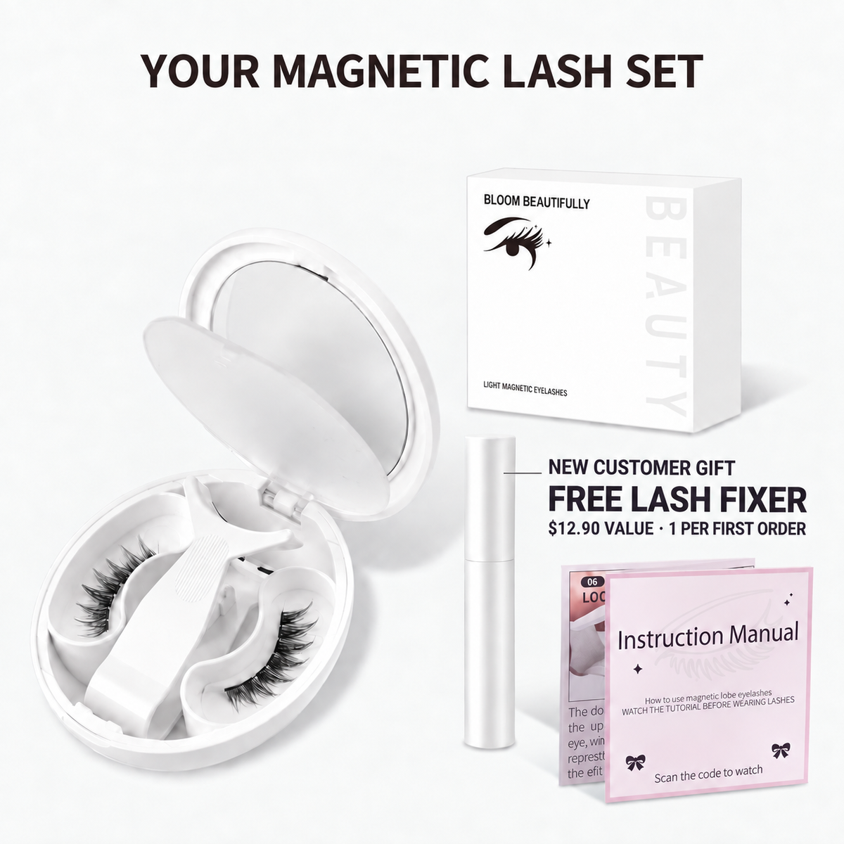 Everyday 01 Silky Black Magnetic Lashes