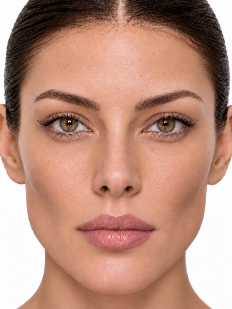 Portrait with lash enhancement