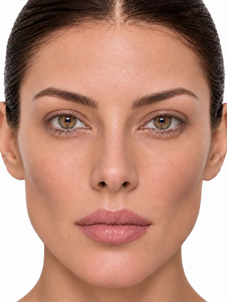 Portrait before lash enhancement